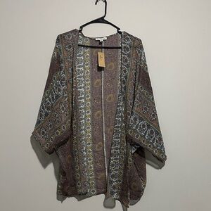 Bohemian Patterned Kimono